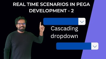 Pega User Interface exercise - Cascading dropdown