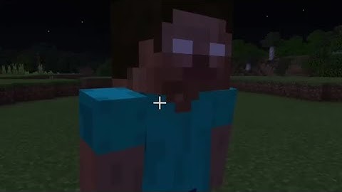 Summoning Herobrine in Minecraft (gone wrong)