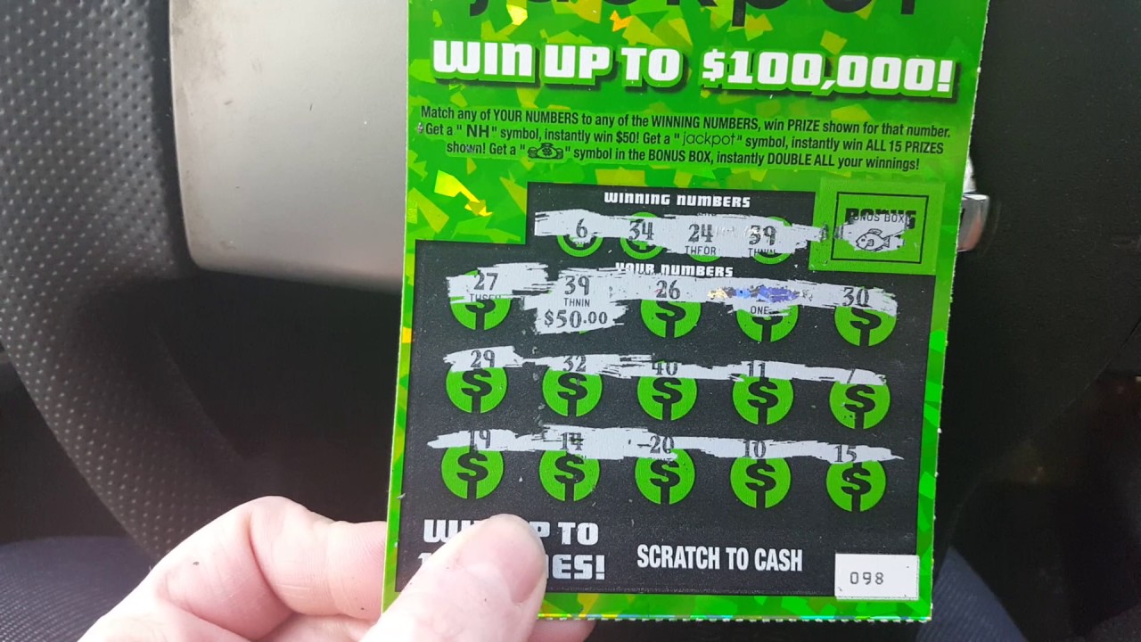 Morning scratch win! Nh scratch ticket YouTube
