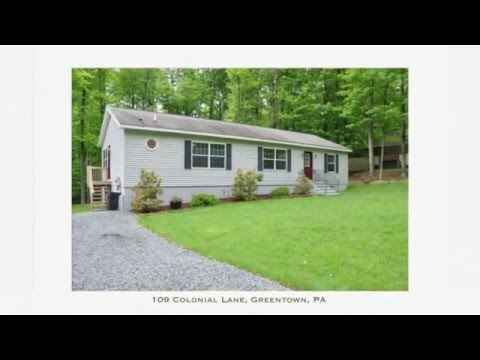 109 Colonial Lane, Greentown, PA home video tour
