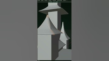 Creating A Haunted House in Blender 3D #3dart #blender3d #halloweenart