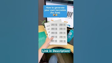 How to Make Barcodes for Products (free barcode generator) 📦✅