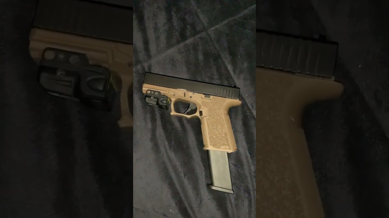 What y’all think bout my p80 Glock build?🔥 