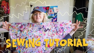 Turn your fabric scraps into the skirt of your dreams (sewing tutorial)