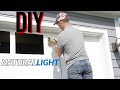 DIY GARAGE GYM WINDOWS! UNDER 100 DOLLARS!