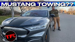 Mustang Towing??? Here’s What It’s Like To Tow Across Country in an Electric Car Not Built to Tow!