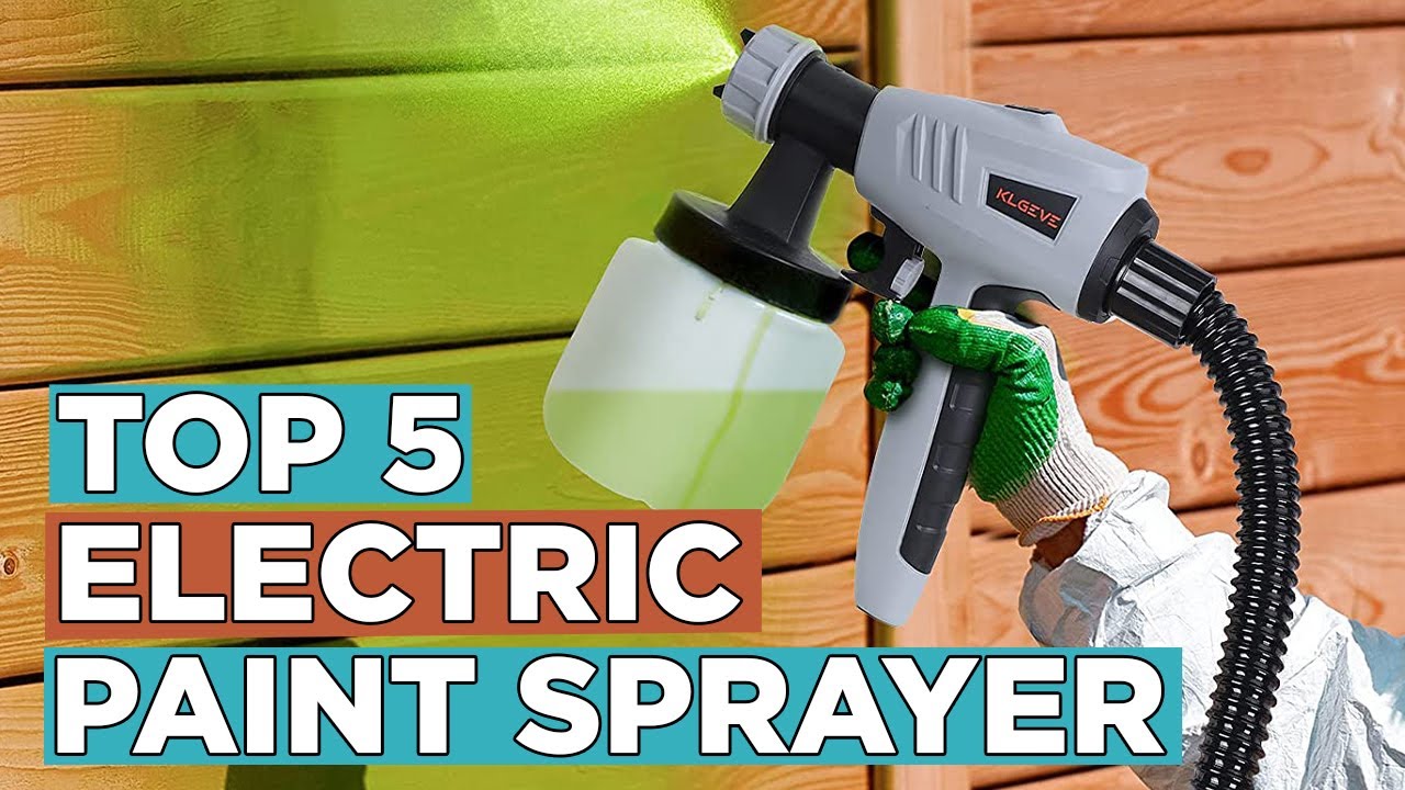 Top 5 Best Electric Paint Sprayer YouTube