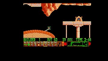 Lemmings Fun Level 19 Walkthrough Amiga