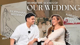 BEHIND THE SCENES OF OUR WEDDING! | Love Angeline Quinto