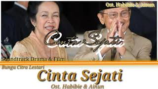 Bunga Citra Lestari (BCL) - Cinta Sejati (Ost. Habibie &amp; Ainun) Lyrics (Soundtrack Drama &amp; Film)