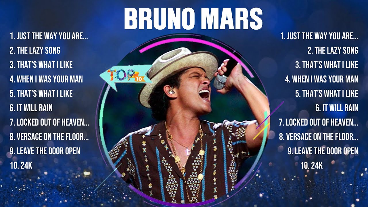 Bruno Mars Greatest Hits Full Album ️ Top Songs Full Album ️ Top 10