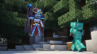 Fighting the Night Lich in Fantasy Minecraft