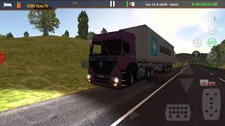Skin colombiano world truck driving simulator (foton auman container maersk)