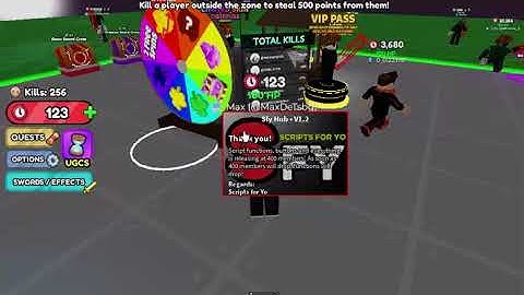 omg sfy hub gui is here. ugc steal points invisible kill script is here!