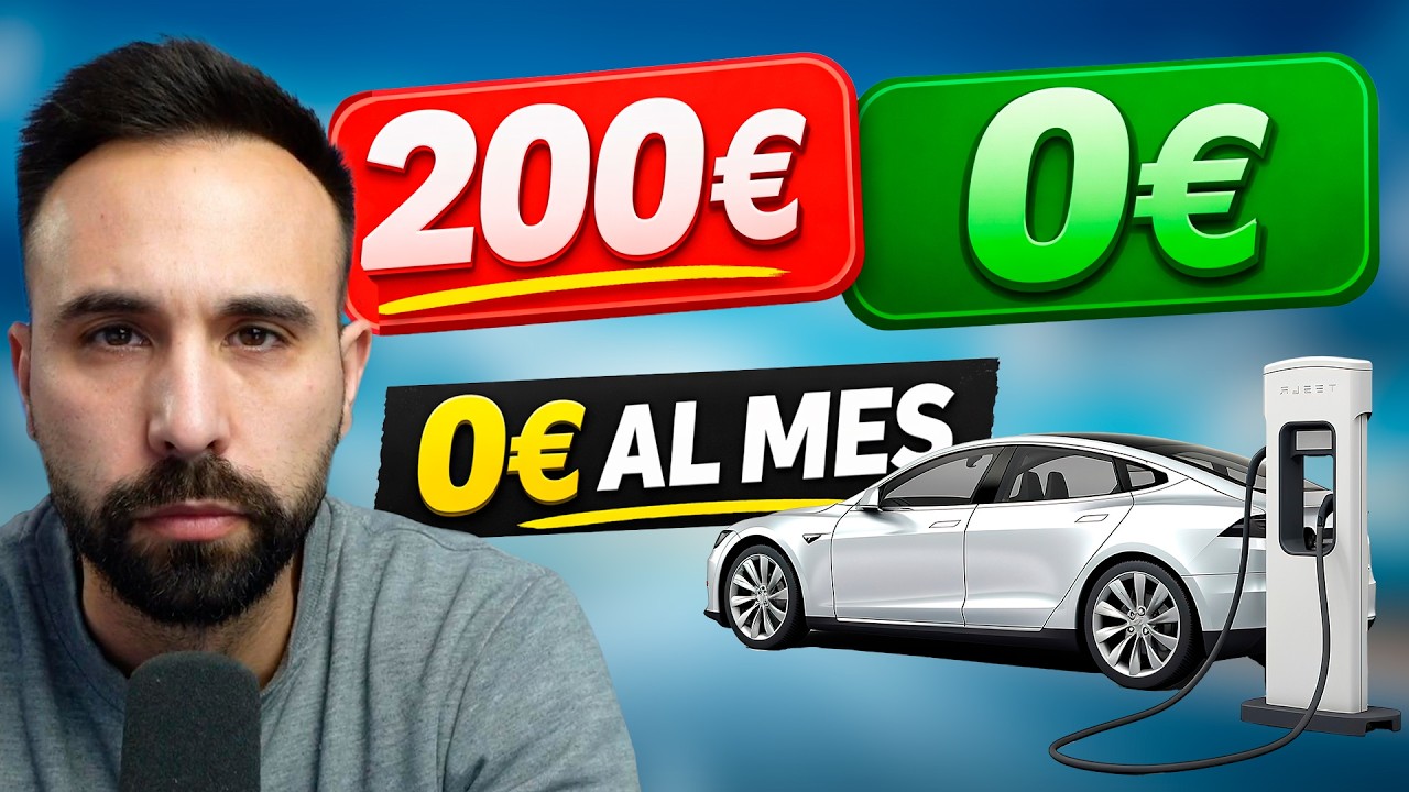 Cómo CARGAR tu COCHE ELÉCTRICO por 0€ al mes