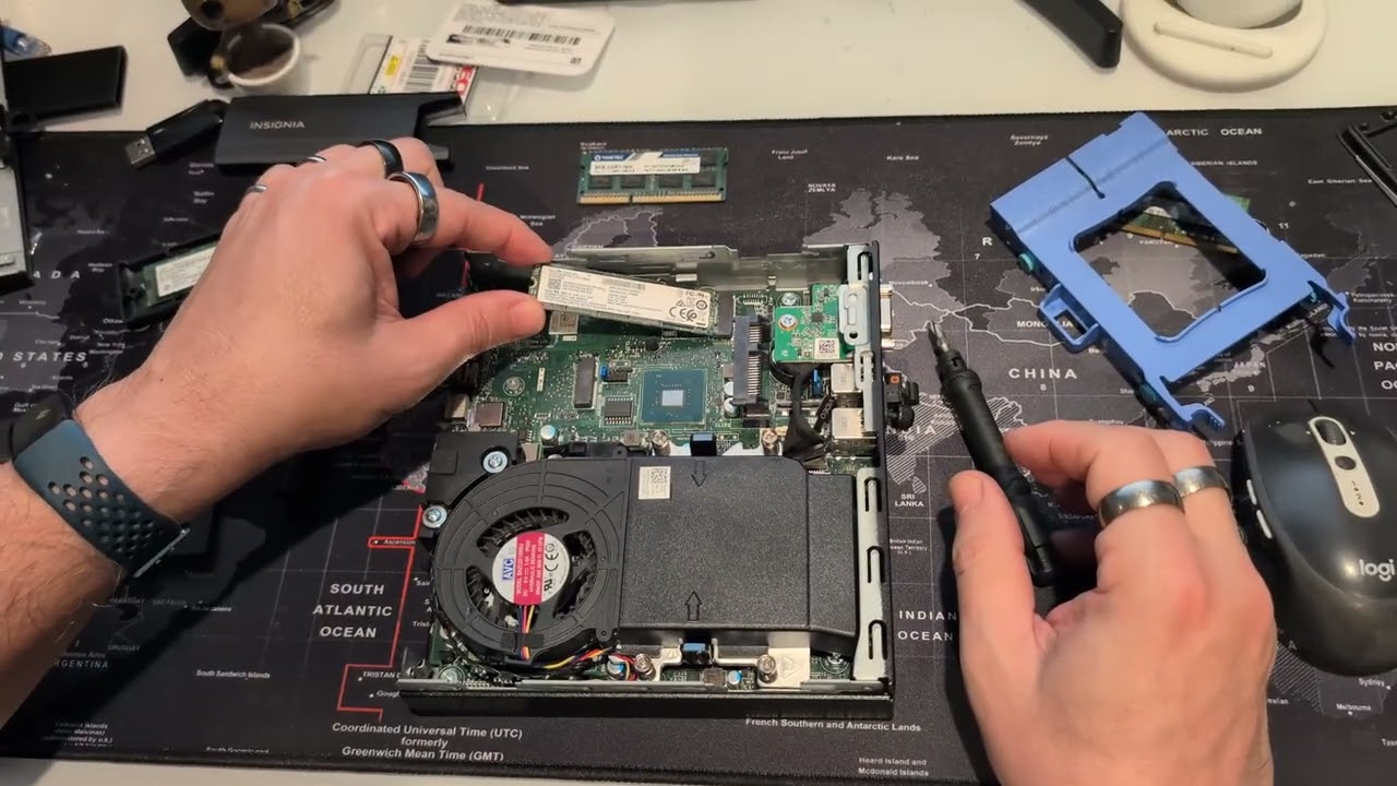 How to install an SSD drive into Dell 5060 micro small form factor