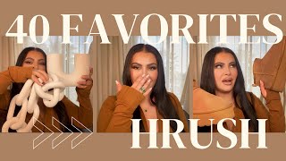 HRUSHS 40 FAVORITE THINGS | 2023