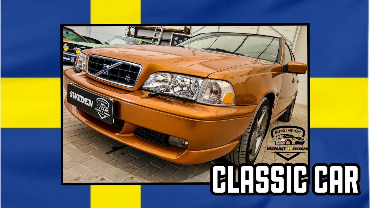 Presentation VOLVO V70R AWD SAFFRON PEARL Auto Import SWEDEN YouTube