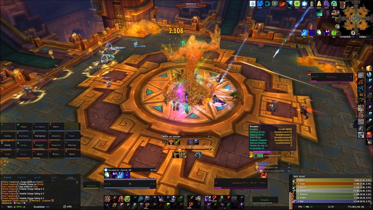 [Mythic] Opulence VS nOir | Demonology Warlock PoV