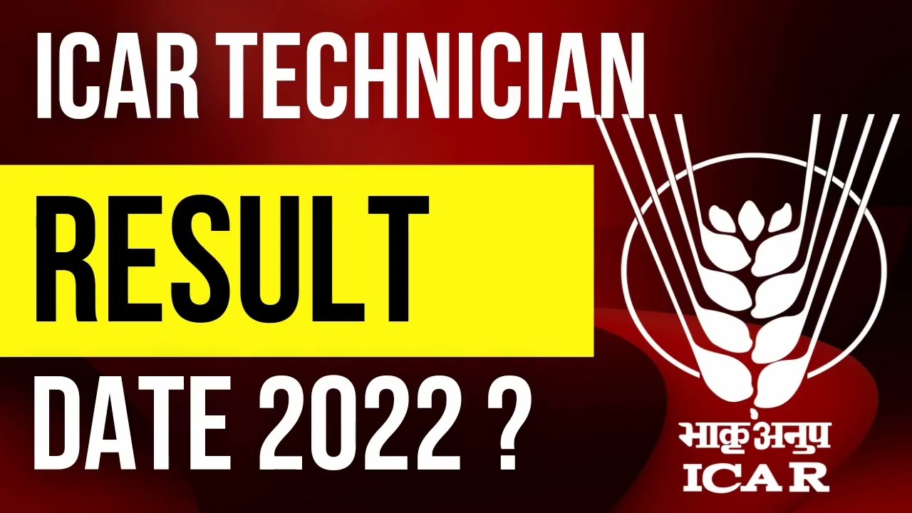 icar technician result date|icar technician 2022|