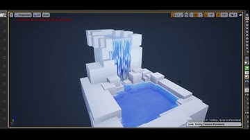 Toon Water Material test - unreal engine