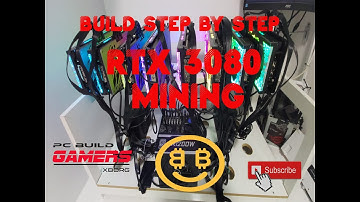 Mining Rig Rtx 3080  Asrock H110 Pro BTC + Build Step By Step