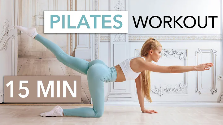 15 MIN PILATES WORKOUT - Slow Full Body Toning / k...