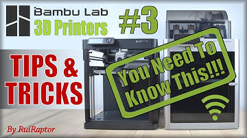 Bambu Lab 3D Printers - TIPS & TRICKS #Episode3 - Troubleshoot Network Connection Issues