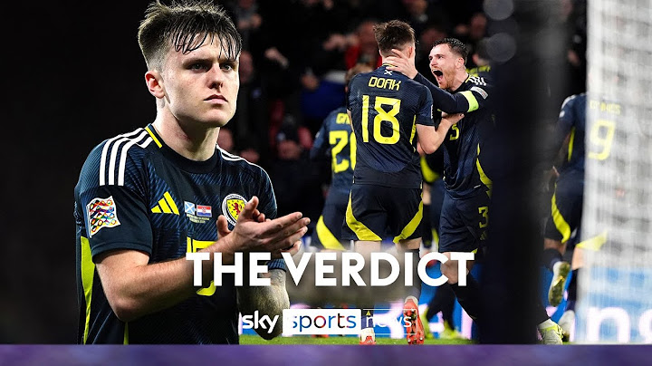 Scotland 1-0 Croatia: John McGinn scores from the bench to keep Nations League hopes alive