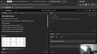 1260. Shift 2D Grid (Leetcode easy)
