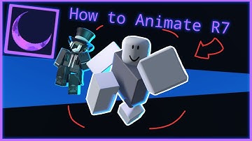 How to Animate the R7 rig for beginners | a Moon Animator Tutorial