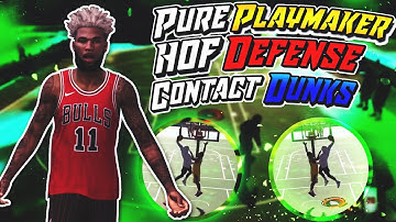 THIS PURE PLAYMAKER GETS HOF DEFENSE AND CONTACT DUNKS (NBA 2K20)