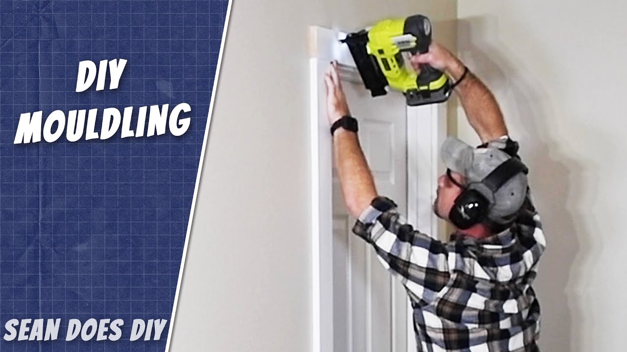 Installing Trim/Moulding is an easy DIY! YouTube