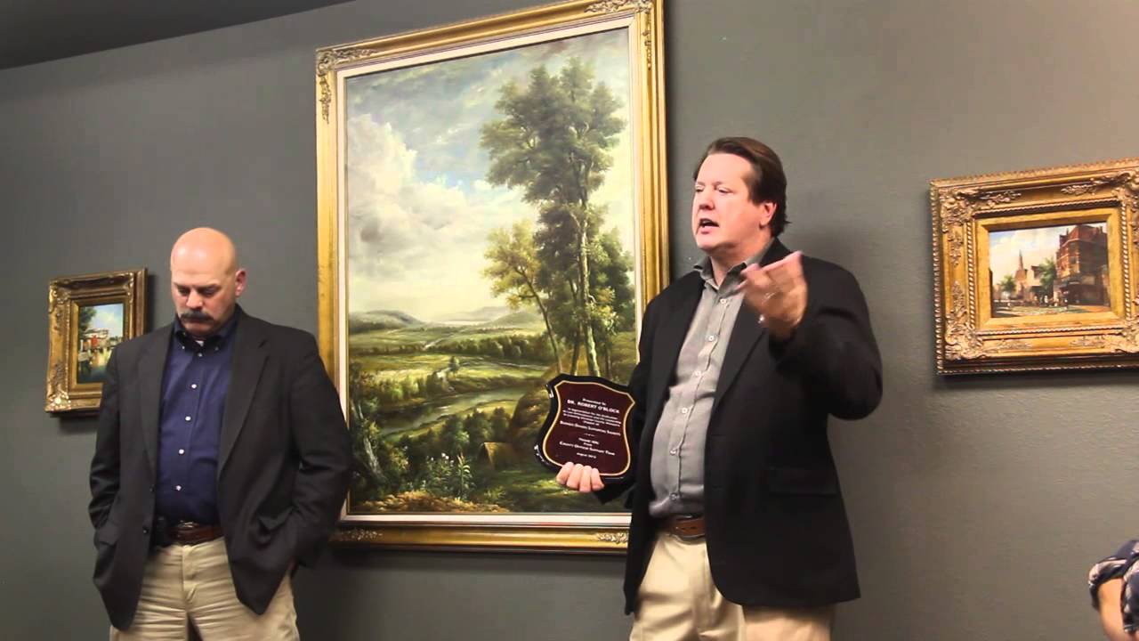 Robert O'Block Recieves Award for BOSS Program