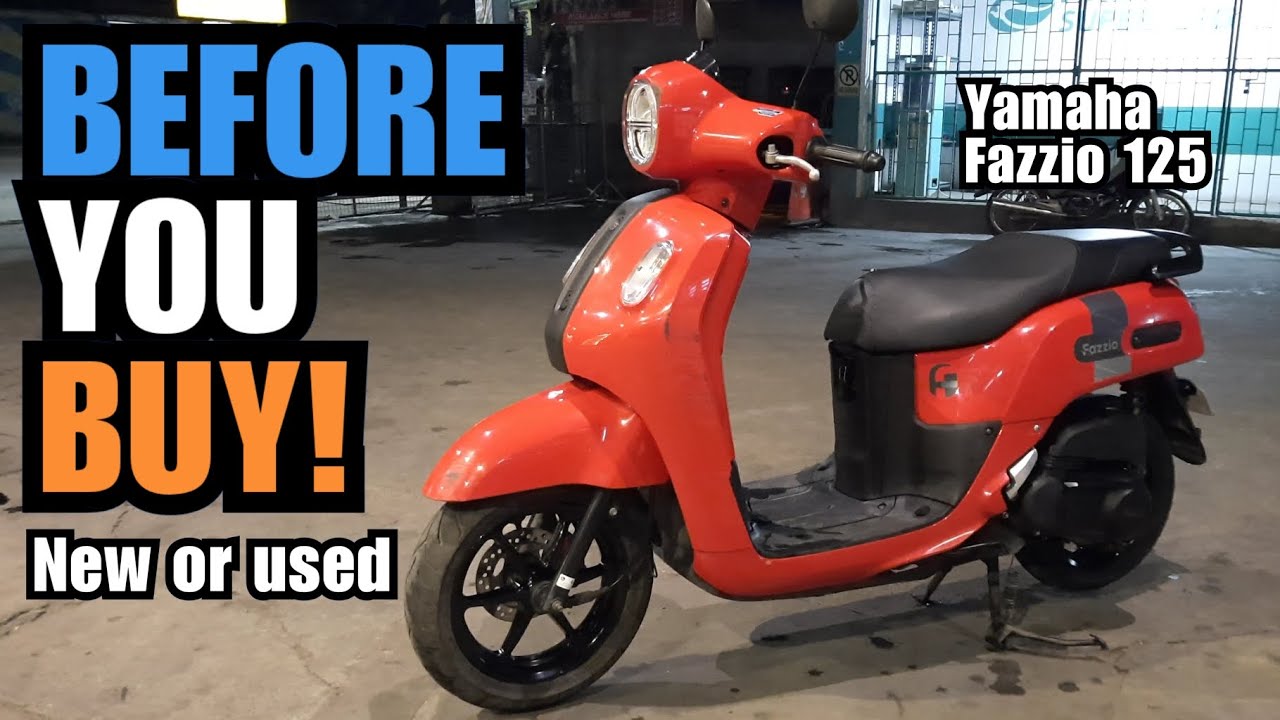 YAMAHA FAZZIO 125 - Retro Cool Scooter for The Urban Rider!