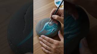 Amazing rock painting #rockpainting #paintingideas #creativeart #viralshort #paintings #rocks #fyp