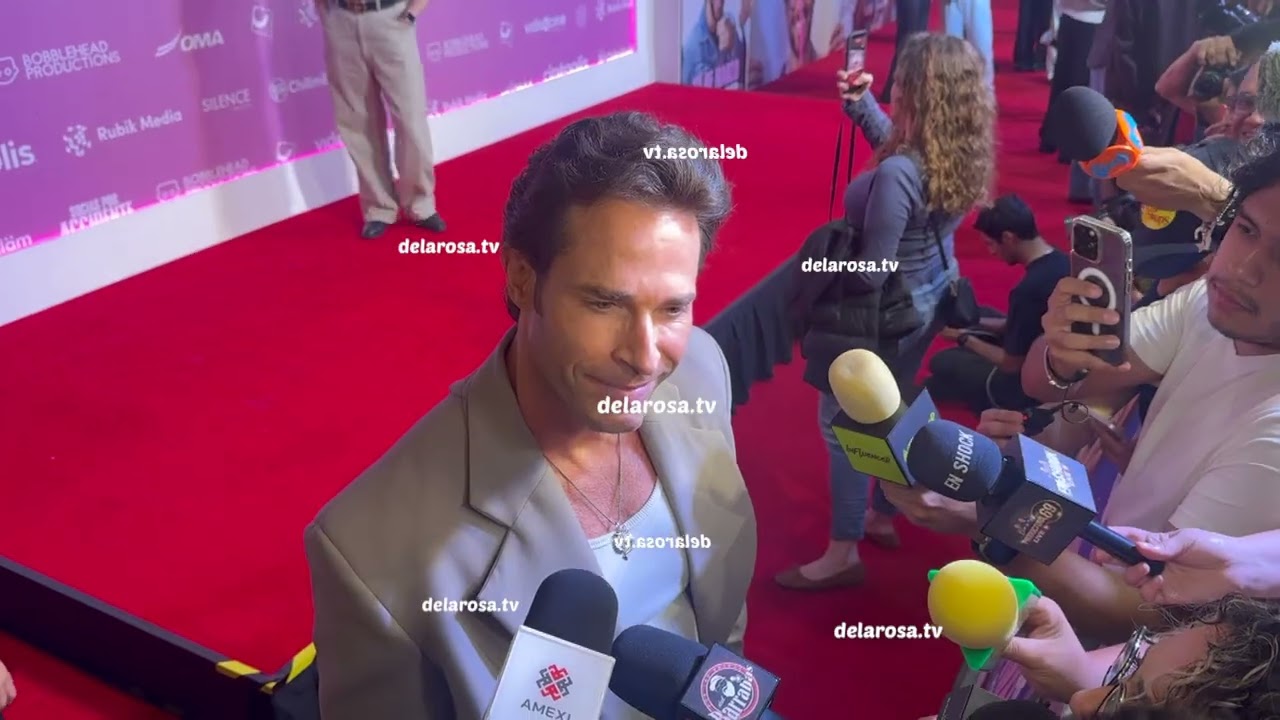 Sebastián Rulli celebra a Angelique Boyer en su esperado debut en cine