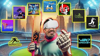 playing EVERY VR CRICKET game in ONE VIDEO - Best to Worst | Meta Quest 2 / 3 Oculus Store