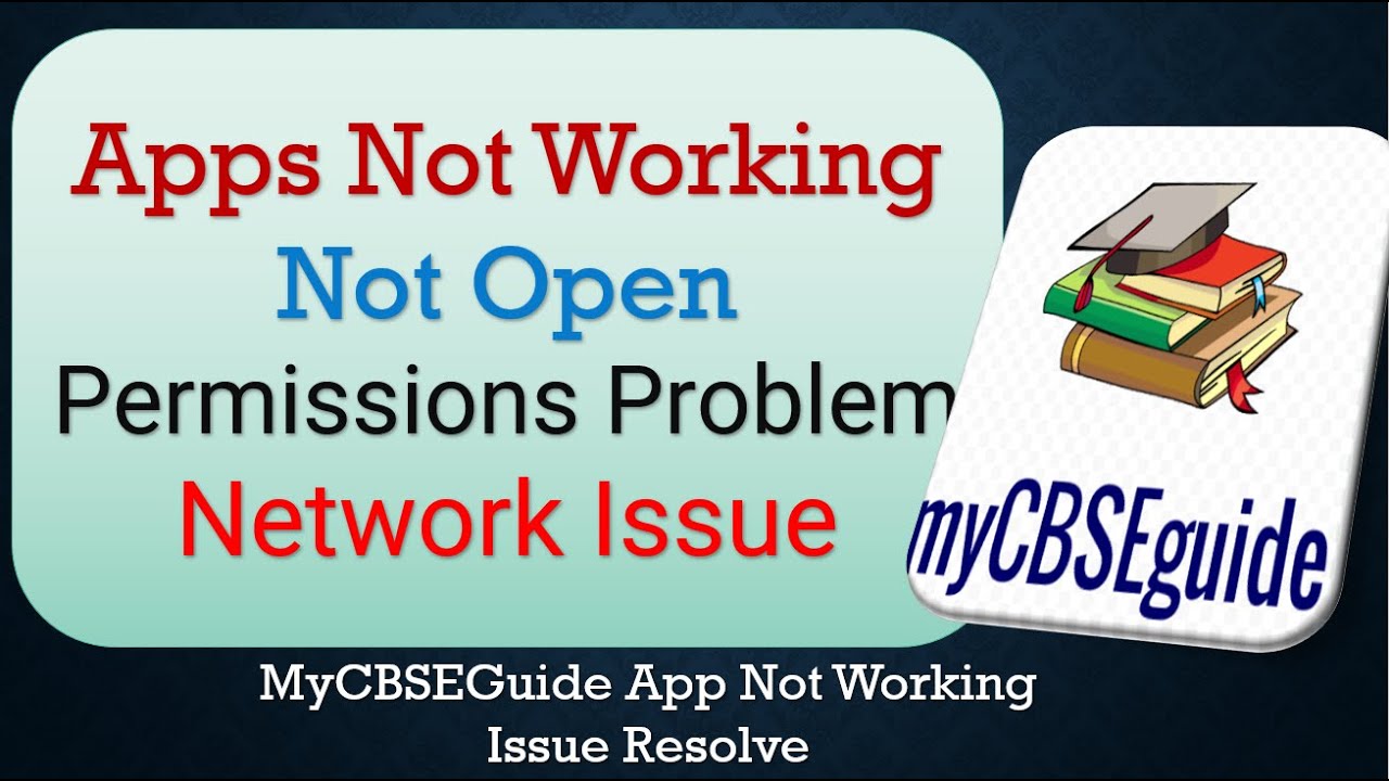 How To Fix MyCBSEGuide App not working | Not Open | Space Issue | Keeps ...