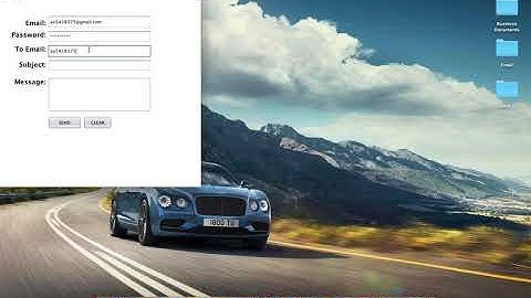 How to Send Email Using Java Program