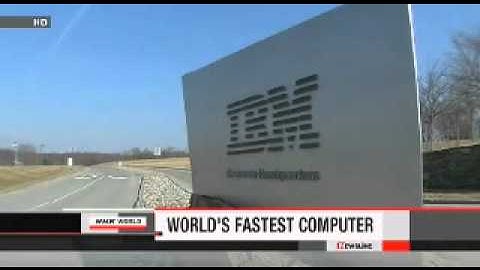 NHK - IBM Sequoia supercomputer becomes world