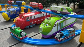 Chuggington & Thomas the Tank Engine ☆ Build a course with the Big Chuggington series!
