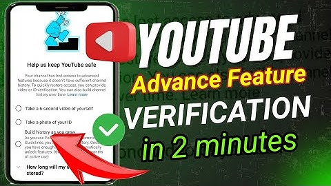 YouTube Advanced features Enable Kaise Kare | Enable Youtube Advanced features
