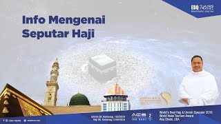 Info Haji Khusus (Plus) & Haji Furoda oleh M Sholihin GM ESQ Tours & Travel