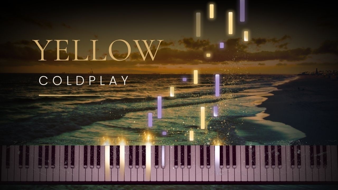 Yellow - Coldplay | Piano Cover & Tutorial (Easy Listening)