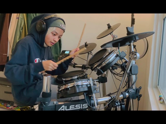 Leave The Door Open - Bruno Mars, Anderson .Paak, Silk Sonic (Drum cover) Nurin Nadhira class=