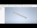 Autodesk inventor mini train project  linkage arm