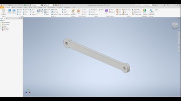 Autodesk Inventor: Mini Train Project - Linkage Arm