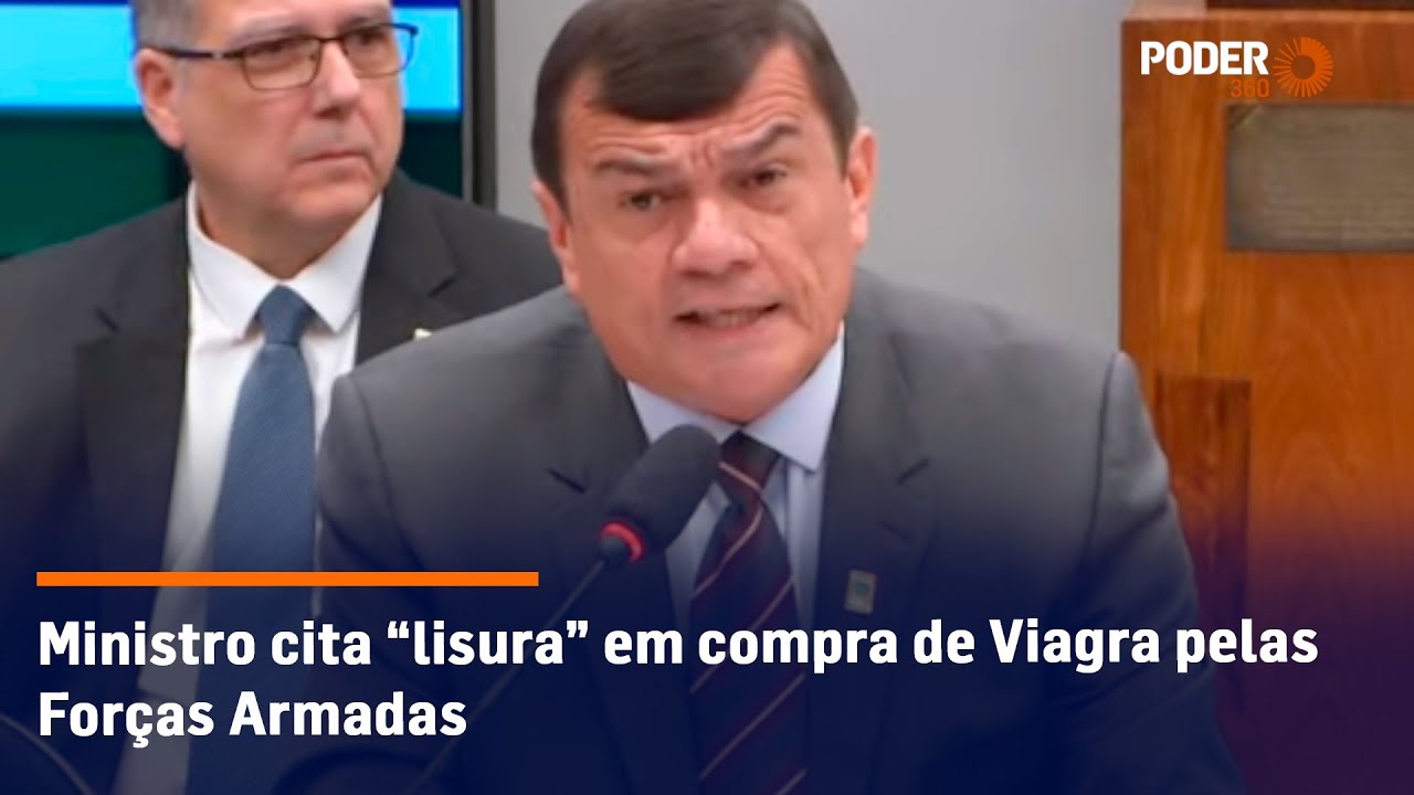 Ministro cita “lisura” em compra de Viagra pelas Forças Armadas