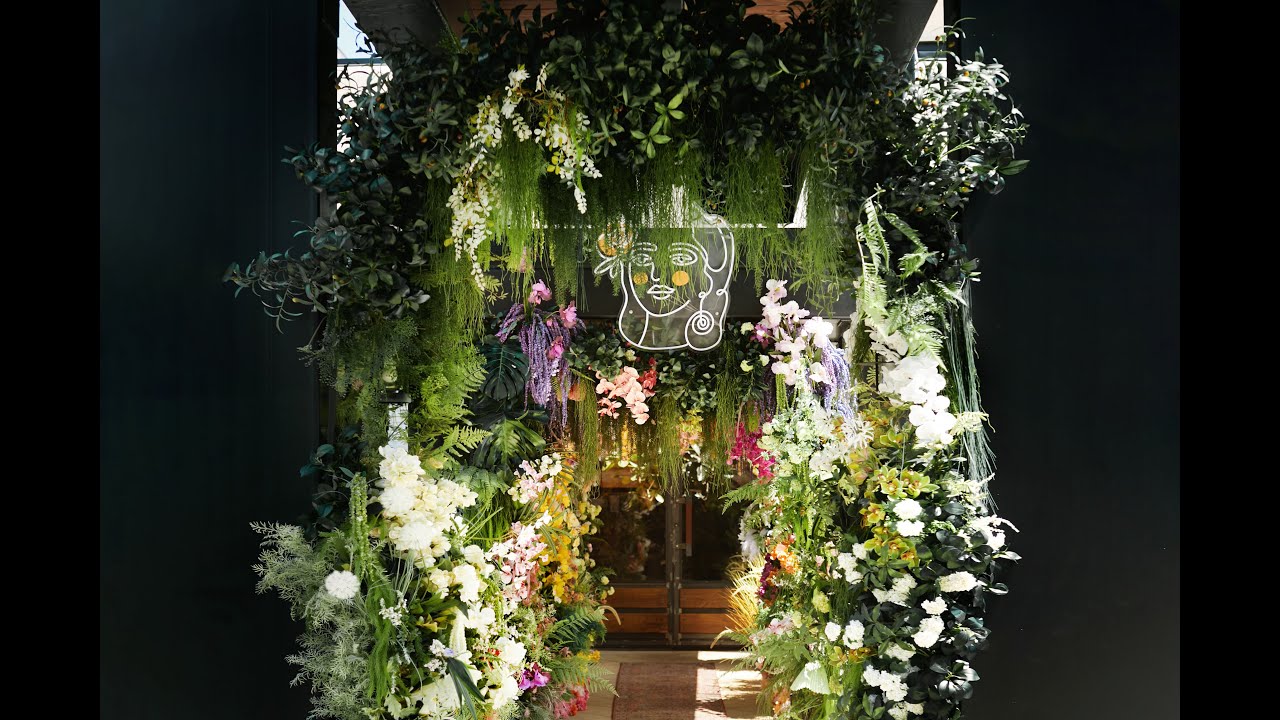 Delbar Alpharetta x Pinker Times Floral Art Installation YouTube